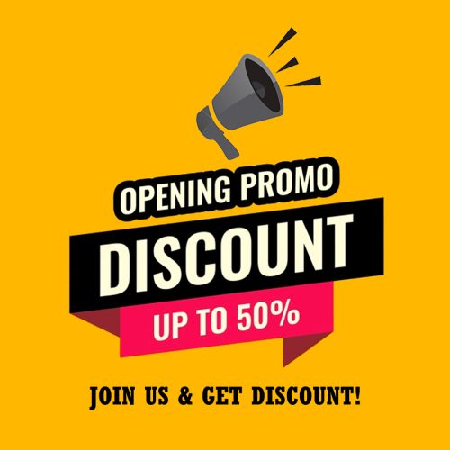 Opening Promo Discount